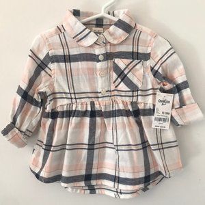 Osh Kosh Girls Plaid Dress
